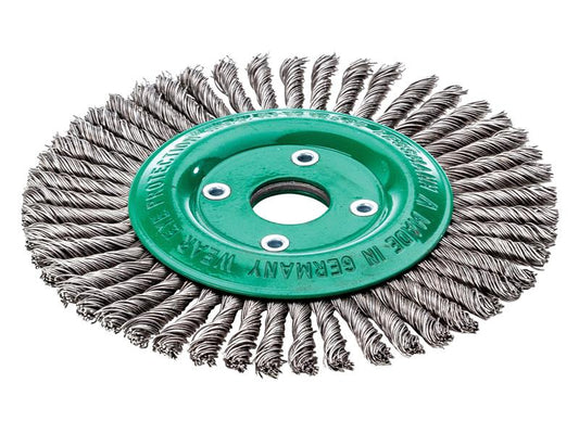 Lessmann Pipeline Brush 48 Knots 178 x 22.2mm Bore Steel Wire LES47520148
