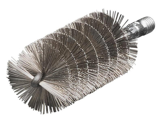 Lessmann Threaded Tube Brush 30mm Stainless Steel Wire LES506430