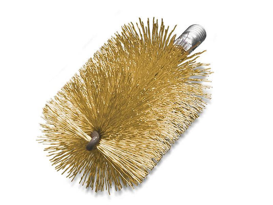 Lessmann Threaded Tube Brush 30mm Brass Wire LES506730