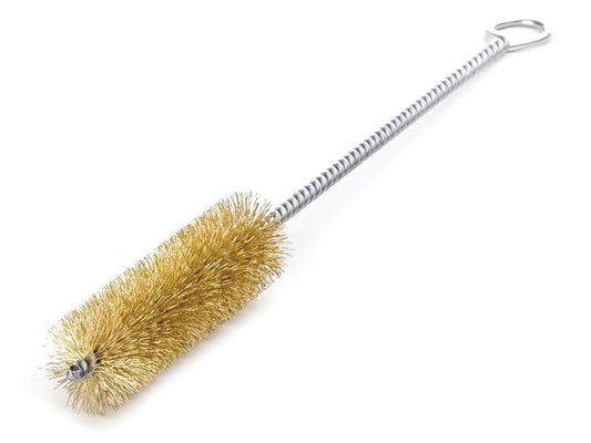Lessmann Cylinder Brush 10 x 100mm Brass Wire LES542703