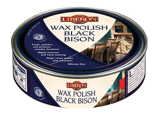 Liberon Wax Polish Black Bison Tudor Oak 500ml LIBBBPWTO500
