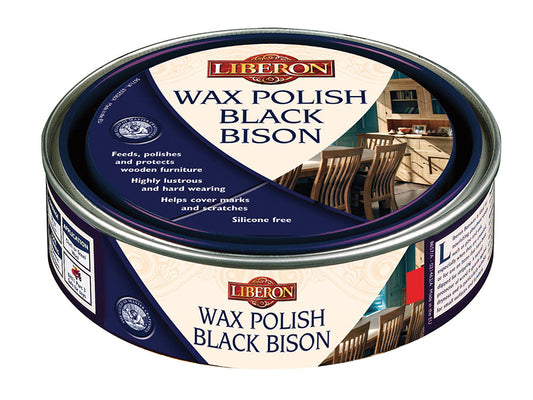 Liberon Wax Polish Black Bison Medium Oak 150ml LIBBBPWMO150
