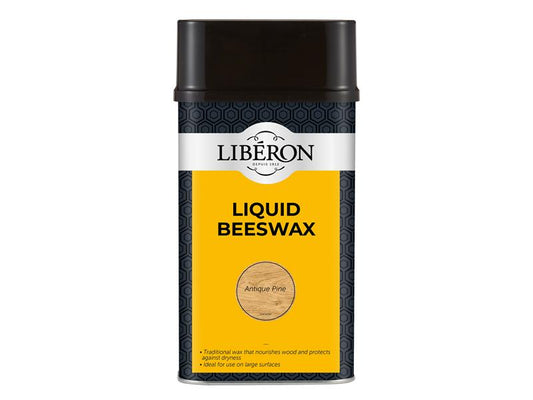 Liberon Liquid Beeswax Antique Pine 1 litre LIBBLAP1LN