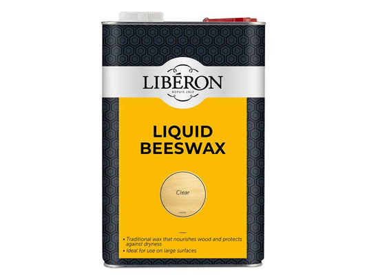 Liberon Liquid Beeswax Clear 5 litre LIBBLCL5LN