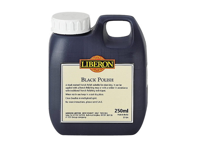 Liberon Black Polish 250ml LIBBP250