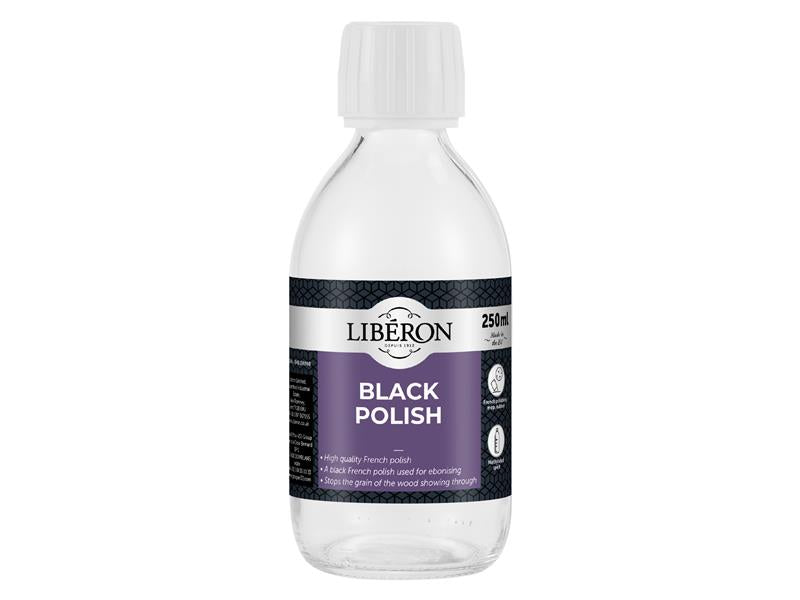 Liberon Black Polish 250ml LIBBP250N