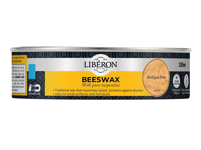 Liberon Beeswax Paste Antique Pine 150ml LIBBPAP150N