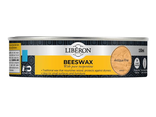 Liberon Beeswax Paste Antique Pine 150ml LIBBPAP150N
