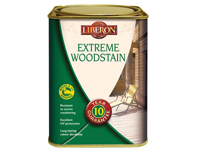 Liberon Extreme Woodstain Teak 1 litre LIBEWT1L