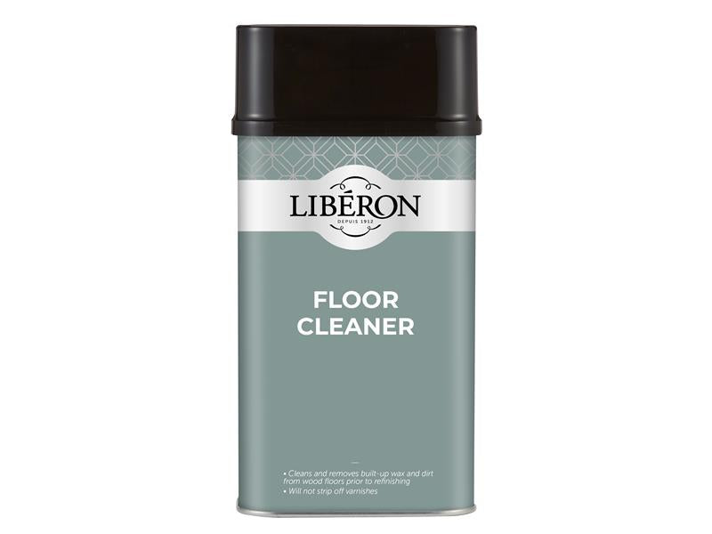 Liberon Wood Floor Cleaner 1 litre Removes built up wax and dirt LIBFCW1LN