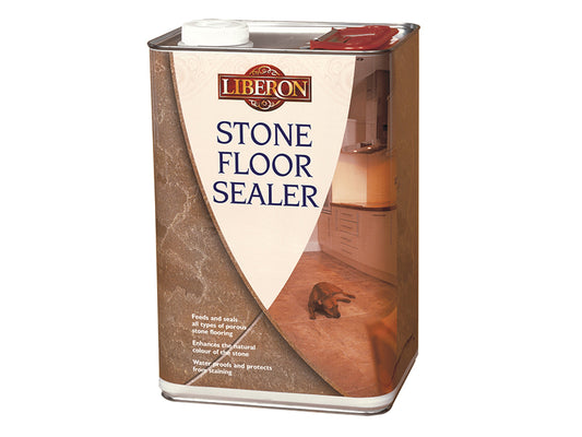 Liberon Colour Enhancer Stone Floor Sealer 5 litre LIBFSSEAL5L