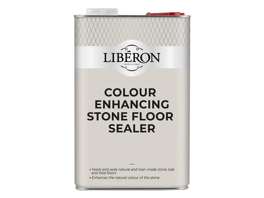 Liberon Colour Enhancer Stone Floor Sealer 5 litre LIBFSSEAL5LN
