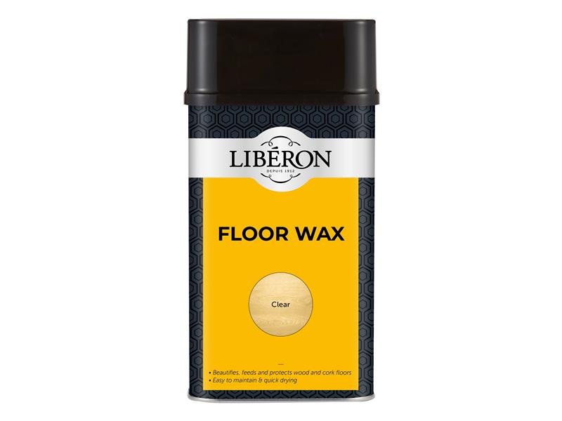 Liberon Floor Wax Clear 1 litre LIBFWW1LN