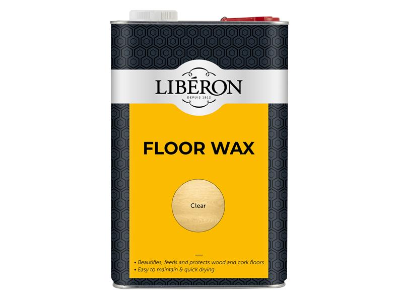 Liberon Floor Wax Clear 5 litre LIBFWW5LN
