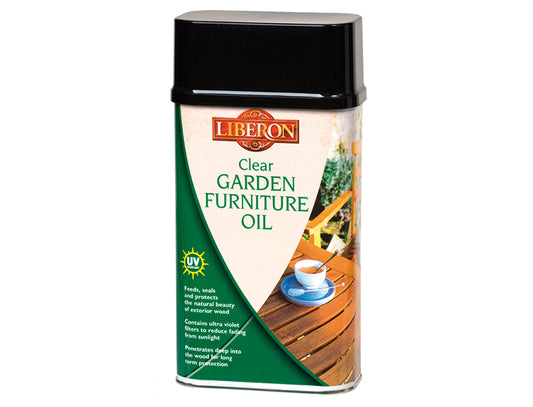 Liberon Garden Furniture Oil Clear 1 litre LIBGFOCL1L