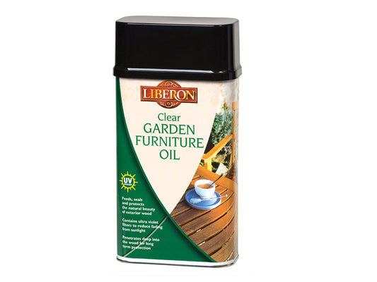 Liberon Garden Furniture Oil Clear 500ml LIBGFOCL500