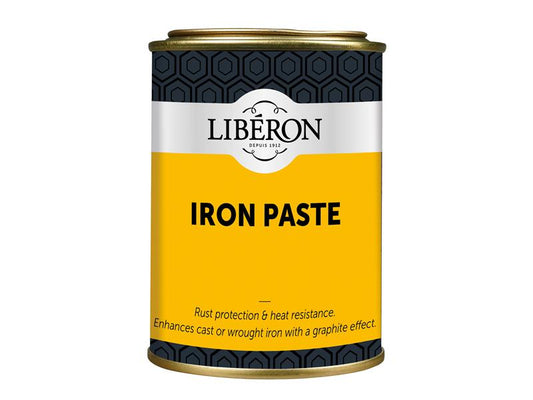 Liberon Black Graphite Iron Paste 250ml For Cast And Wrought Ironwork LIBIP250N