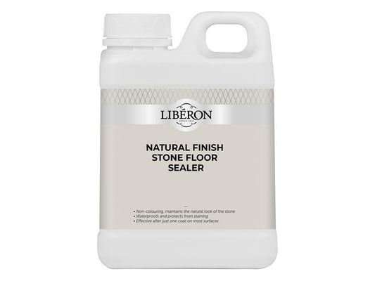 Liberon Natural Finish Stone Floor Sealer 1 litre LIBNFSFS1L