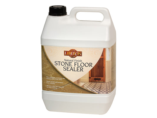 Liberon Natural Finish Stone Floor Sealer 5 litre LIBNFSFS5L
