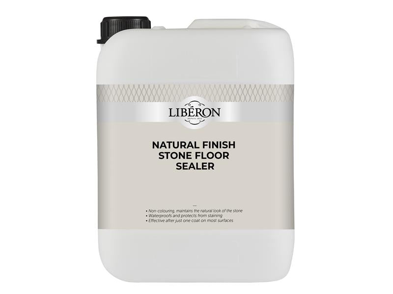 Liberon Natural Finish Stone Floor Sealer 5 litre LIBNFSFS5LN