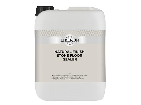 Liberon Natural Finish Stone Floor Sealer 5 litre LIBNFSFS5LN
