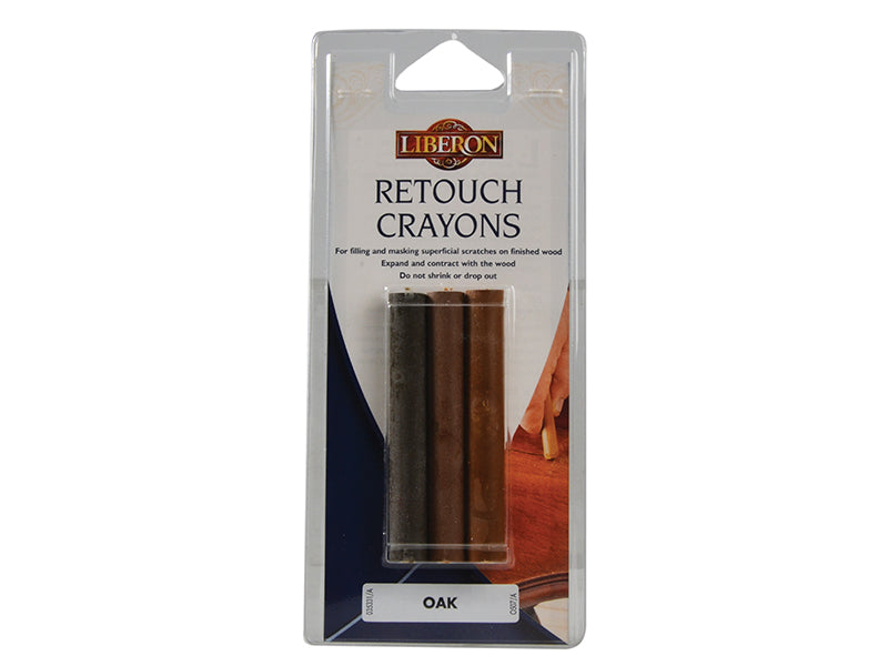 Liberon Retouch Crayons Oak x 3 LIBRCO