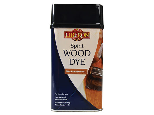 Liberon Spirit Wood Dye Georgian Mahogany 1 litre LIBSDGM1L