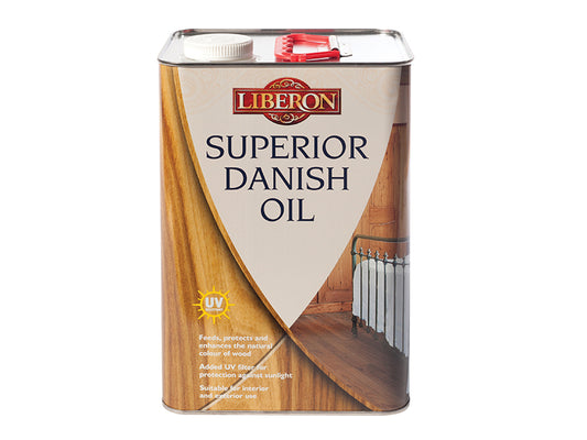 Liberon Superior Danish Oil 5 litre LIBSDO5L
