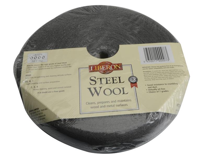 Liberon Steel Wool Grade 0000 1kg LIBSW00001KG