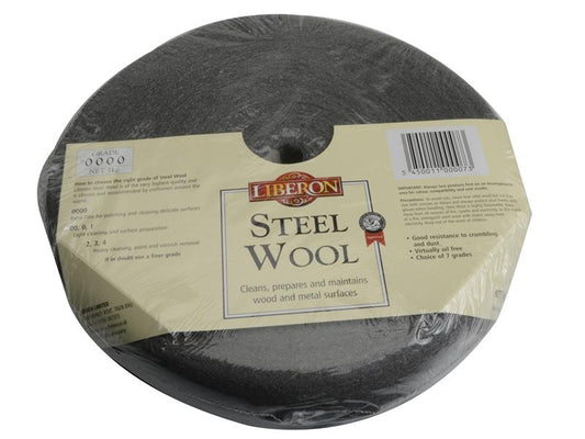 Liberon Steel Wool Grade 0000 1kg LIBSW00001KG