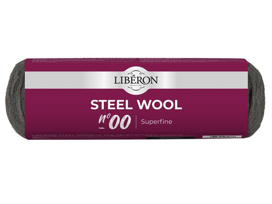 Liberon Steel Wool Grade 00 Super Fine 250g Dust Resistant LIBSW00250GN
