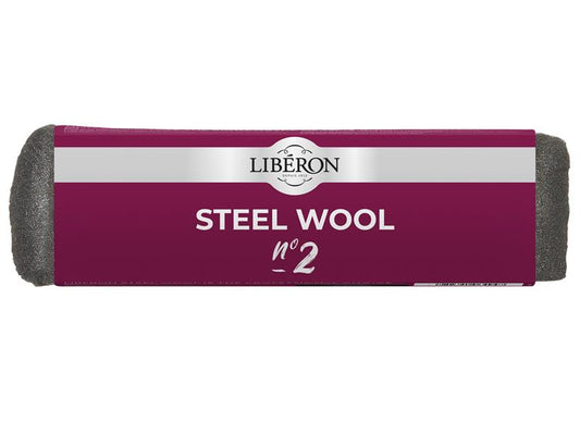 Liberon Steel Wool Grade 2 Medium 100g Dust Resistant LIBSW2100GN