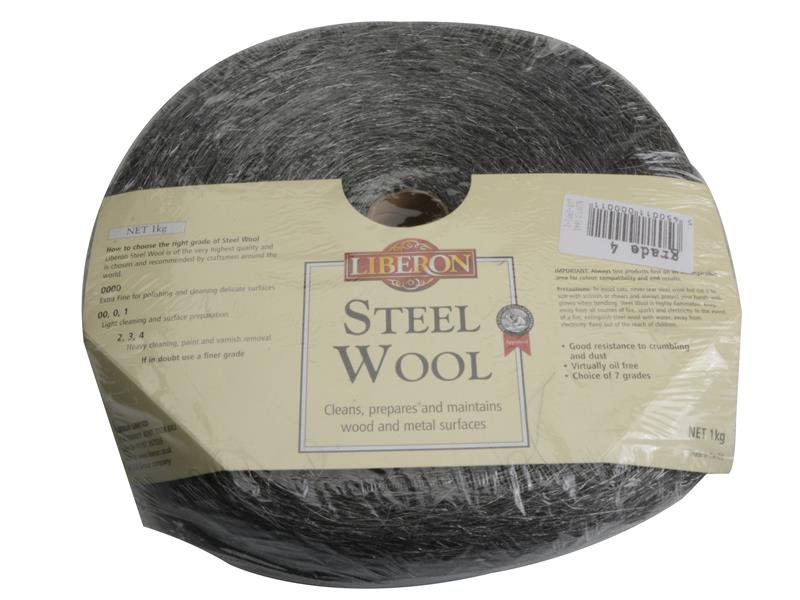 Liberon Steel Wool Grade 4 1kg LIBSW41KG