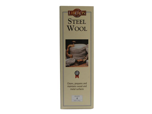 Liberon Steel Wool Grade 4 250g LIBSW4250G