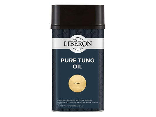 Liberon Pure Tung Oil 1 litre LIBTO1LN