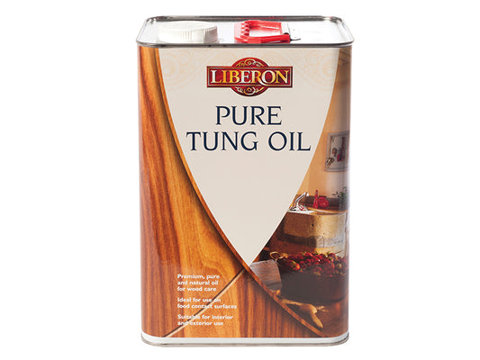Liberon Pure Tung Oil 5 litre LIBTO5L