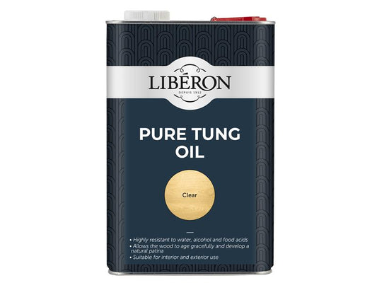Liberon Pure Tung Oil 5 litre LIBTO5LN