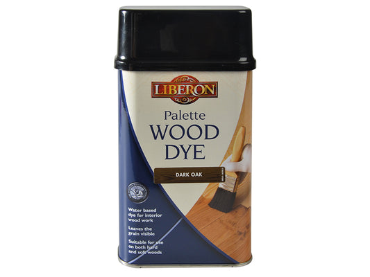 Liberon Palette Wood Dye Dark Oak 500ml LIBWDPDO500