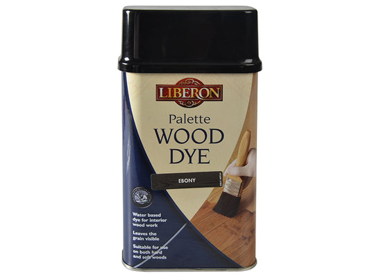 Liberon Palette Wood Dye Ebony 500ml LIBWDPE500