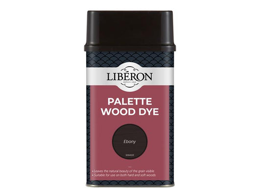 Liberon Palette Wood Dye Ebony 500ml LIBWDPE500N