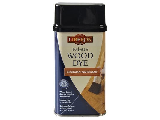 Liberon Palette Wood Dye Georgian Mahogany 250ml LIBWDPGM250