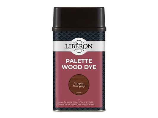 Liberon Palette Wood Dye Georgian Mahogany 500ml LIBWDPGM500N