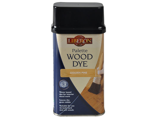 Liberon Palette Wood Dye Golden Pine 250ml LIBWDPGP250