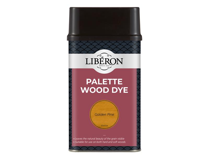 Liberon Palette Wood Dye Golden Pine 500ml LIBWDPGP500N