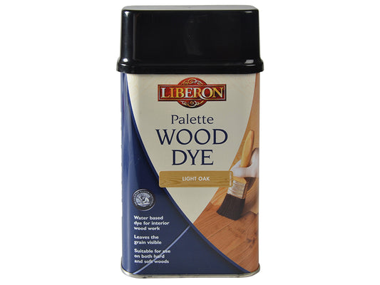 Liberon Palette Wood Dye Light Oak 500ml LIBWDPLO500