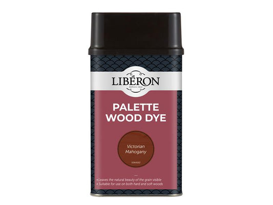 Liberon Palette Wood Dye Victoria Mahogany 500ml LIBWDPM500N