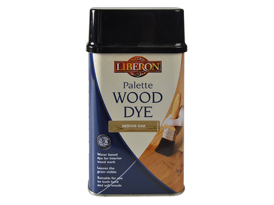 Liberon Palette Wood Dye Medium Oak 500ml LIBWDPMO500