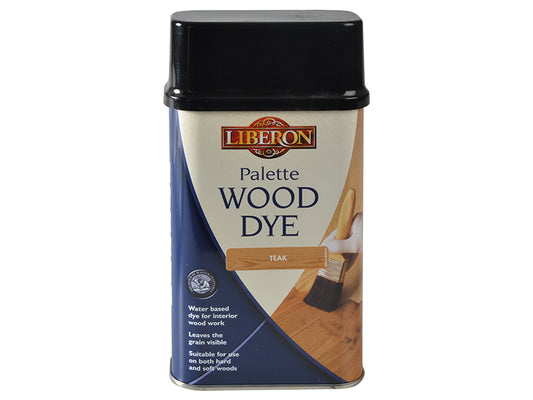 Liberon Palette Wood Dye Teak 500ml LIBWDPT500