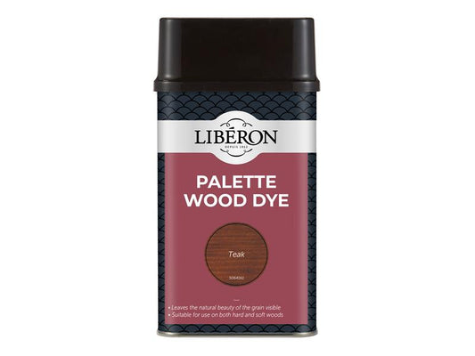 Liberon Palette Wood Dye Teak 500ml LIBWDPT500N
