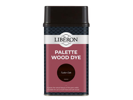 Liberon Palette Wood Dye Tudor Oak 500ml Easy To Apply LIBWDPTO500N